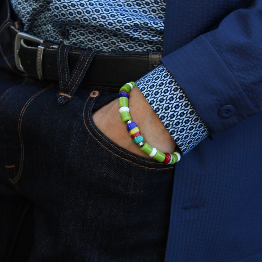 Nevada Color Iconic Homo Murano - Labelle Ikeya Création Originale - Bracelets