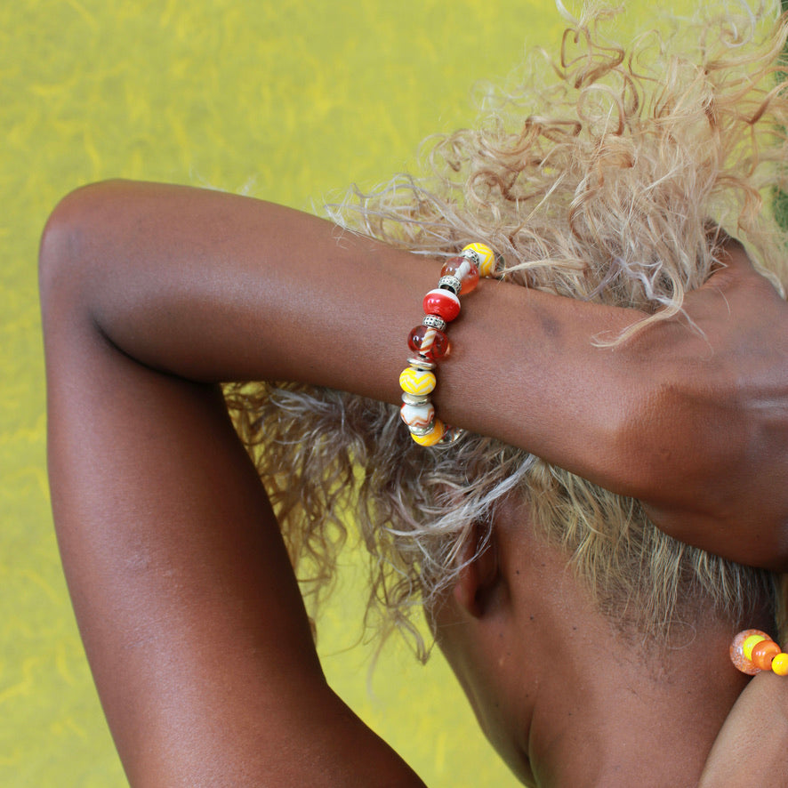 Chevrons de Soleil - Labelle Ikeya Création Originale - Bracelets