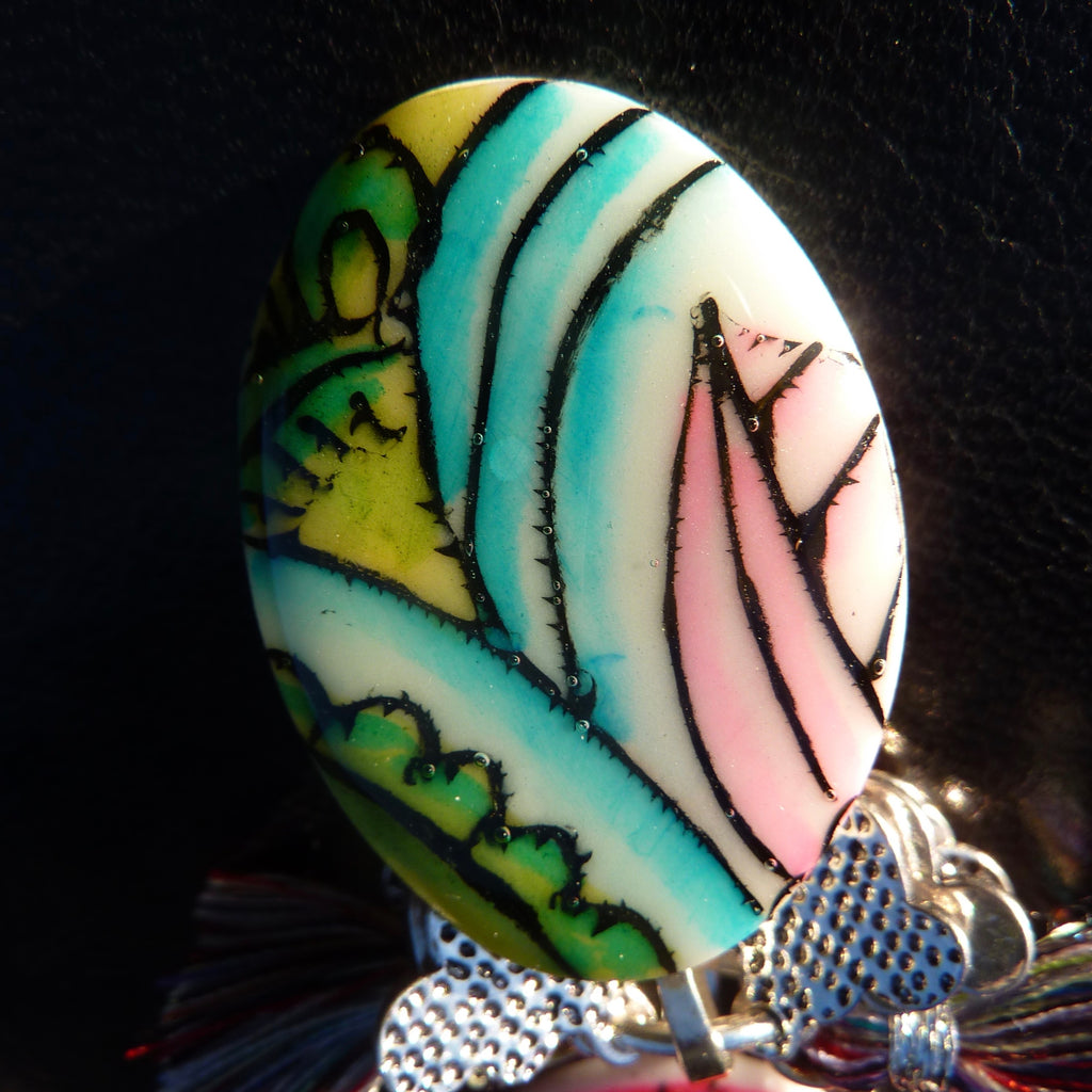 Lys Rose Broche - Labelle Ikeya Création Originale - Broches