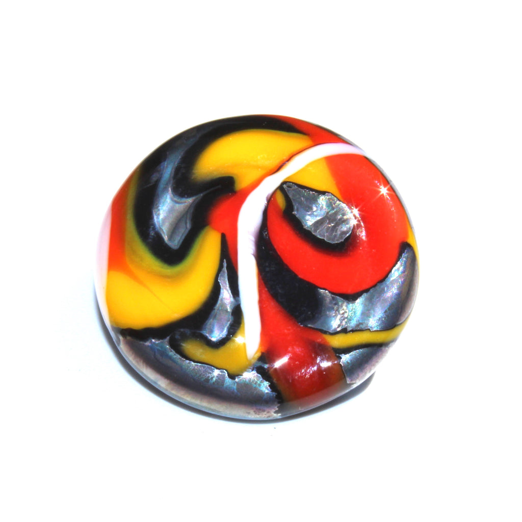 Kahelya Rouge Broche Murano - Labelle Ikeya Création Originale - Broches