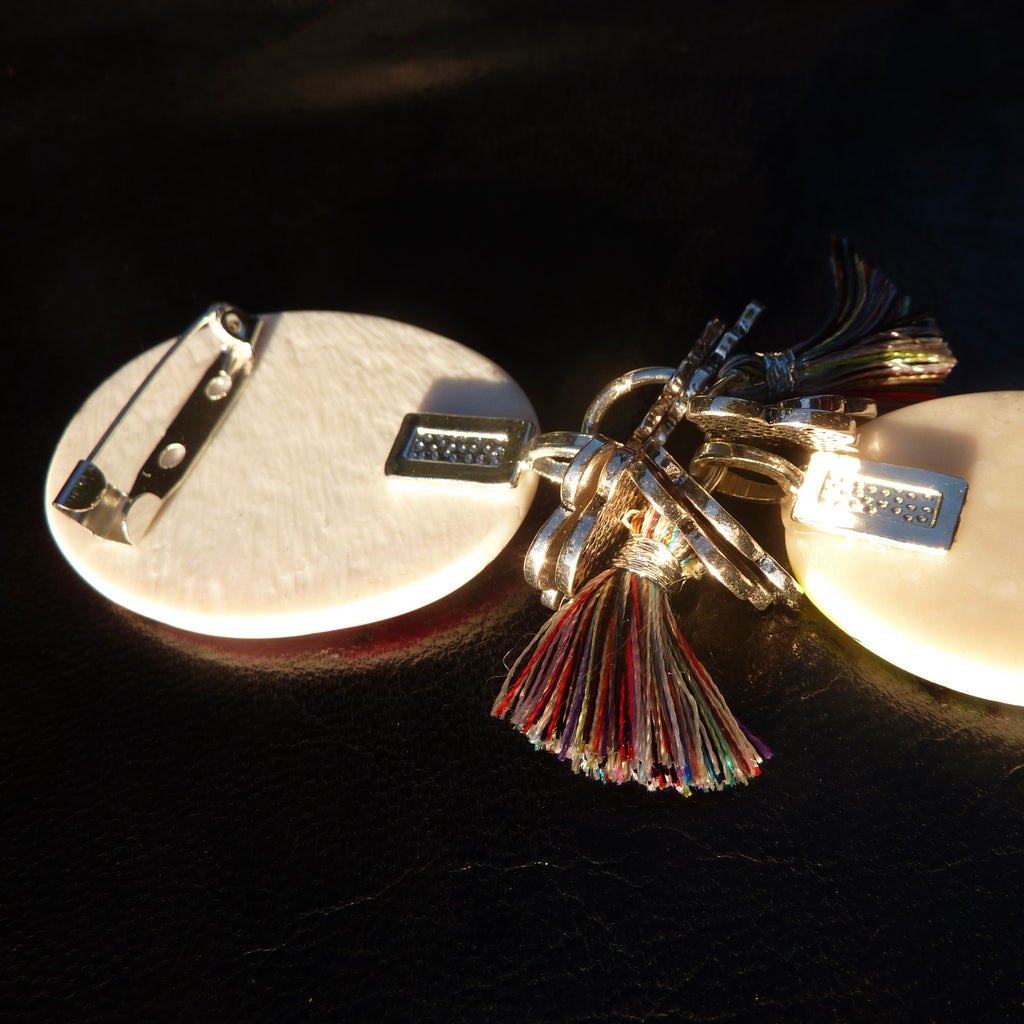 Lys Rose Broche - Labelle Ikeya Création Originale - Broches