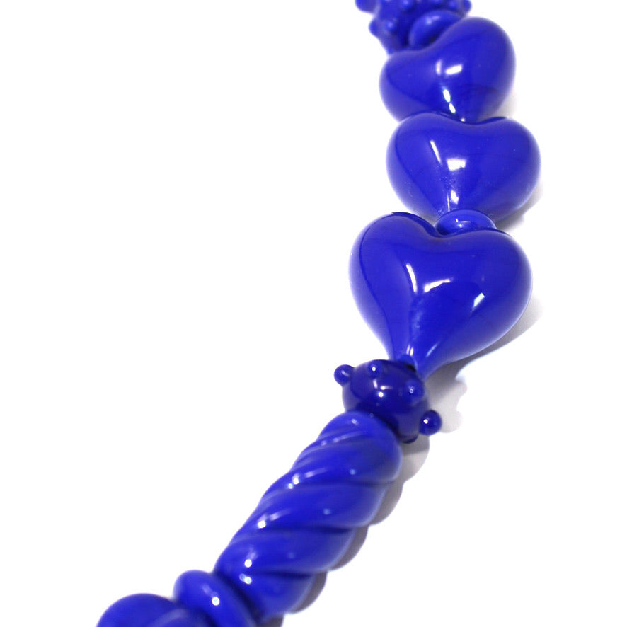 Égée Uni Vers L'Uni Bleu Roy Prestige - Labelle Ikeya Création Originale - Collier