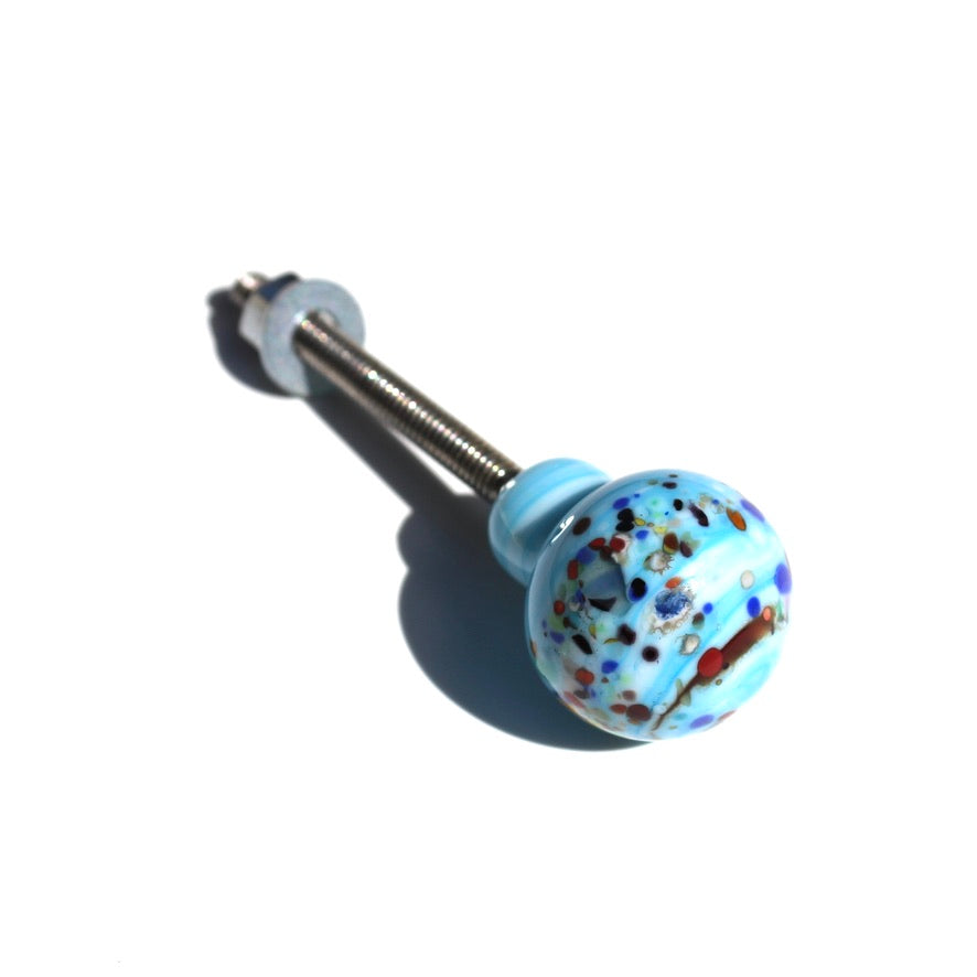 Lolly Pop Confettis - Labelle Ikeya Création Originale - Bouton de tiroirs