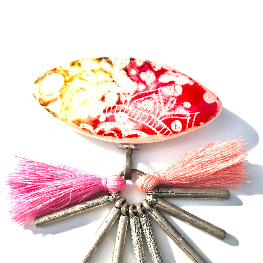 Le Rameau d'Olivia Broche - Labelle Ikeya Création Originale - Broches