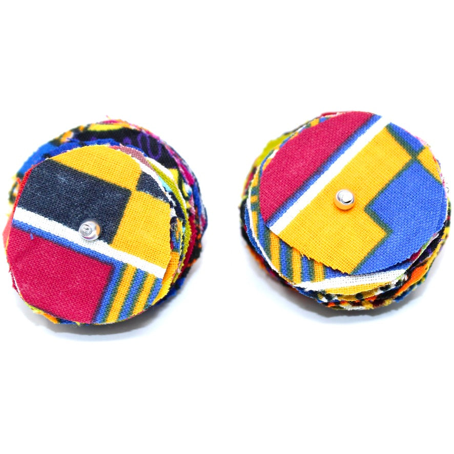 Wax Piti - Labelle Ikeya Création Originale - Boucles d'oreilles