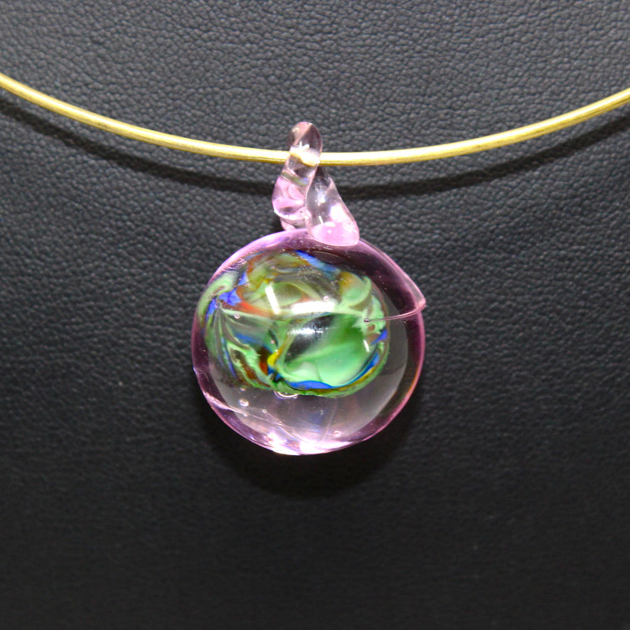 Passiflore Flower Solo - Labelle Ikeya Création Originale - Ras de cou