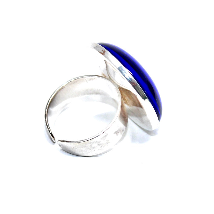 Bohème Bleu Roy - Labelle Ikeya Création Originale - Parure