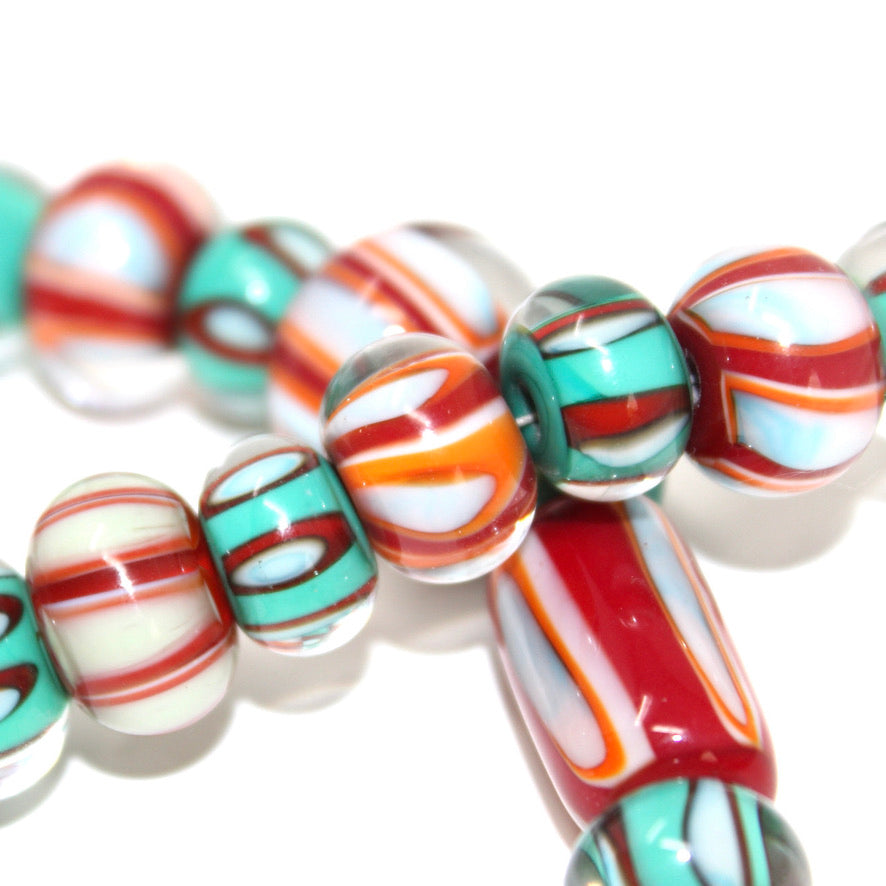 Terra Verde Rio Murano Prestige - Labelle Ikeya Création Originale - Collier