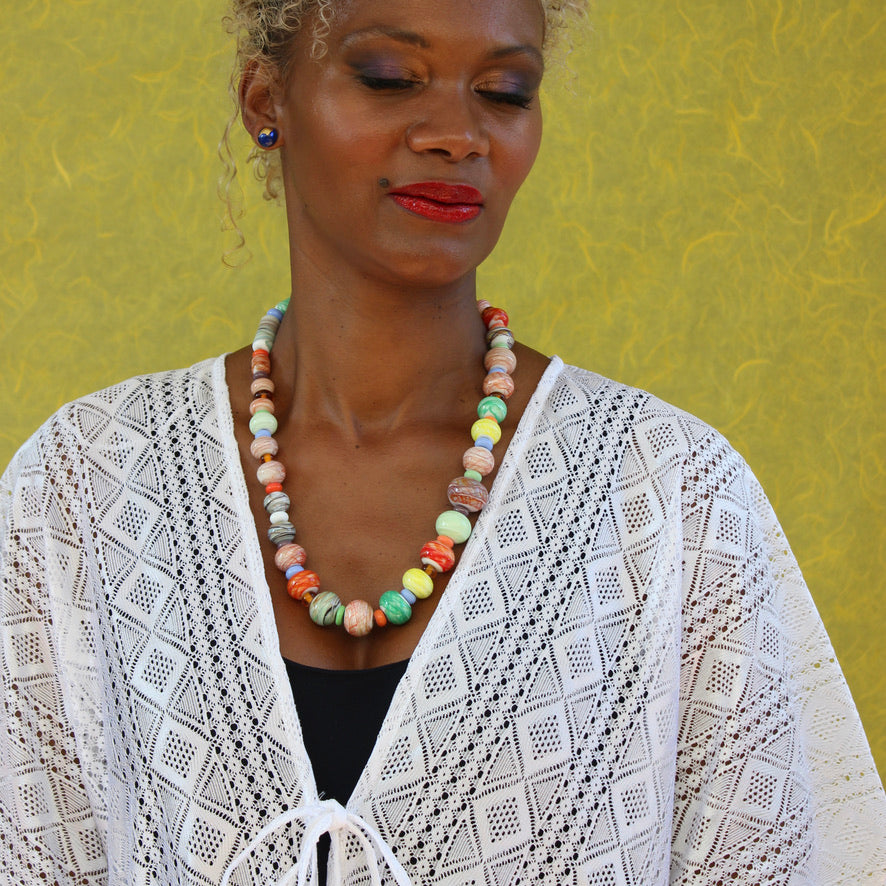 Filaya Terra Collier Prestige - Labelle Ikeya Création Originale - Collier