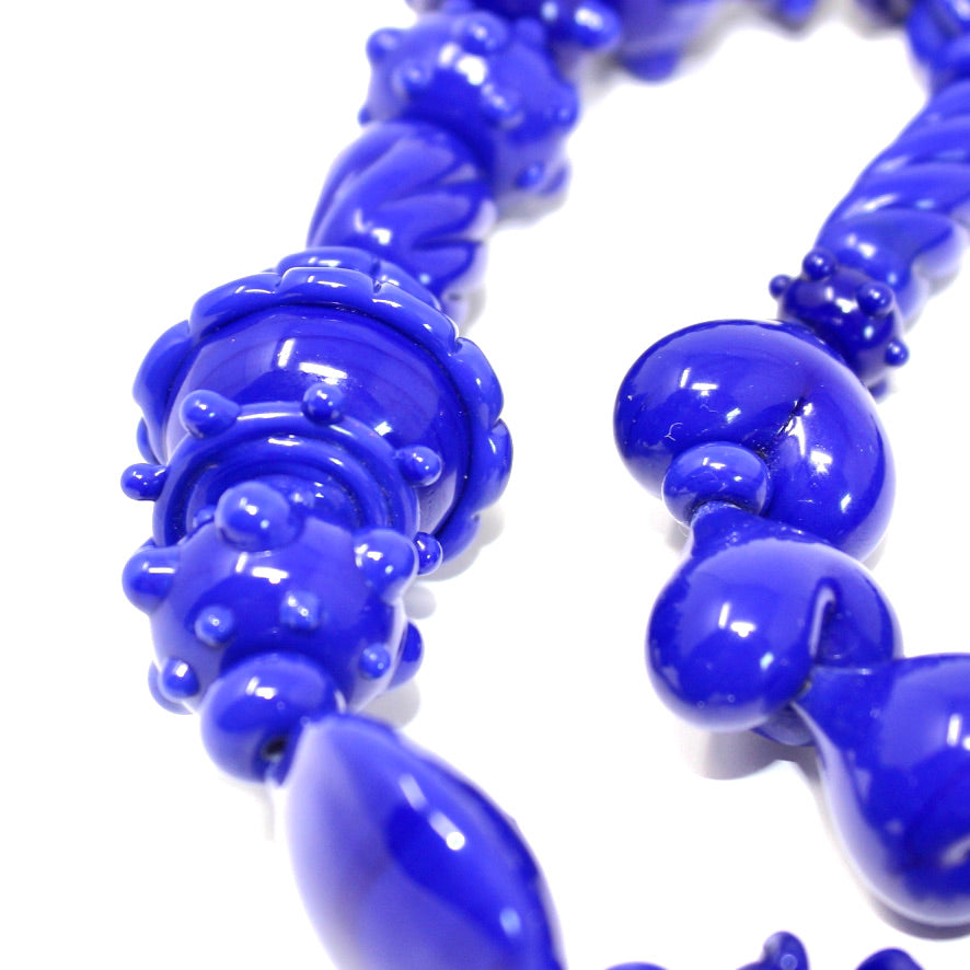 Égée Uni Vers L'Uni Bleu Roy Prestige - Labelle Ikeya Création Originale - Collier