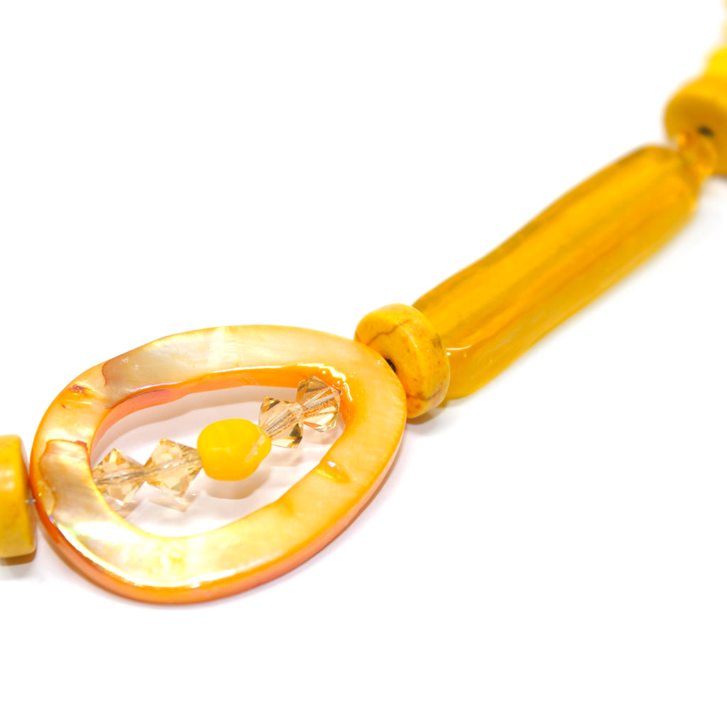 Astria Gypset Yellow Submarine - Labelle Ikeya Création Originale - Sautoir