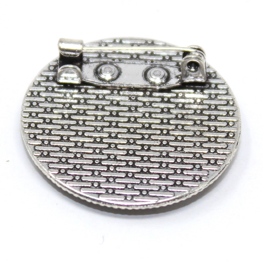 Broche Pin's Me Up Graphic Spirale - Labelle Ikeya Création Originale - Broches