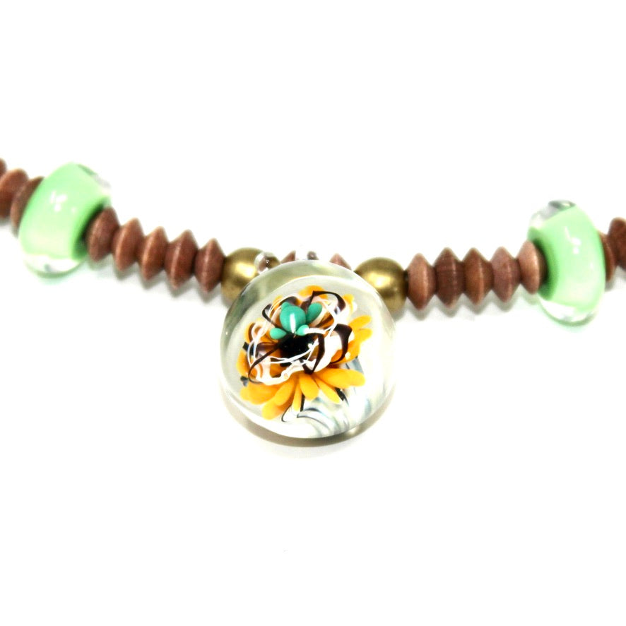 Fleurs de Champs Ras de cou - Labelle Ikeya Création Originale - Ras de cou