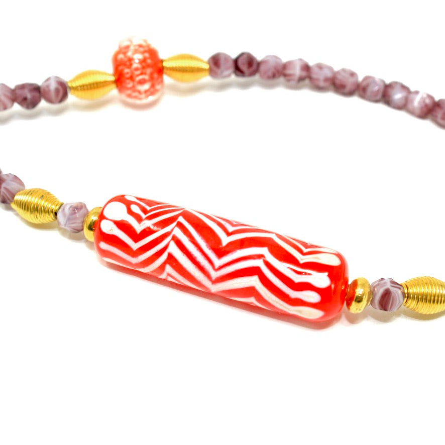 Ghanthara Sautoir Murano - Labelle Ikeya Création Originale - Sautoir