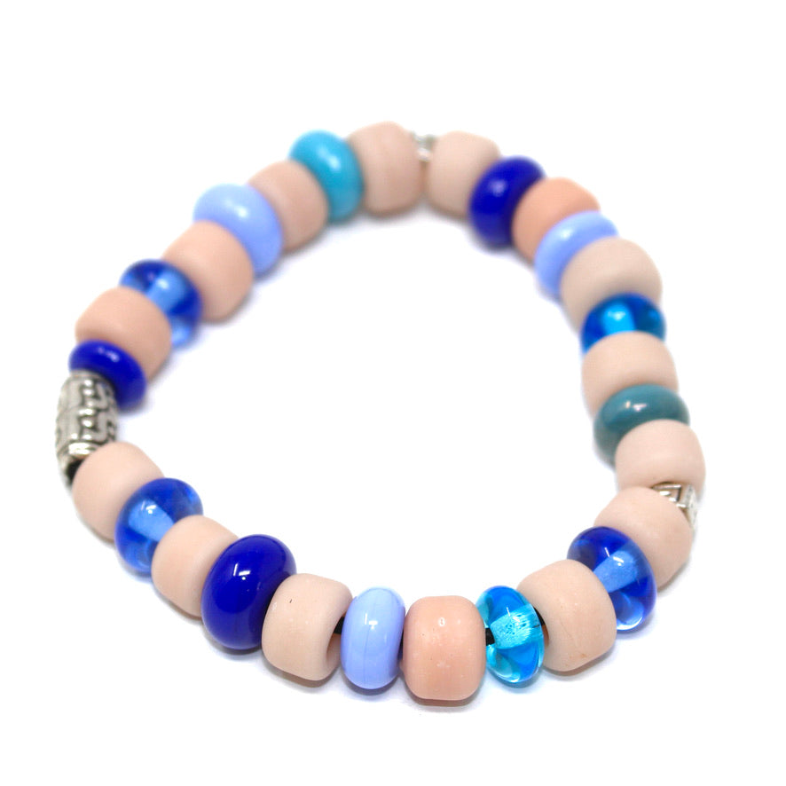 Color Blue Iconic Homo Murano - Labelle Ikeya Création Originale - Bracelets