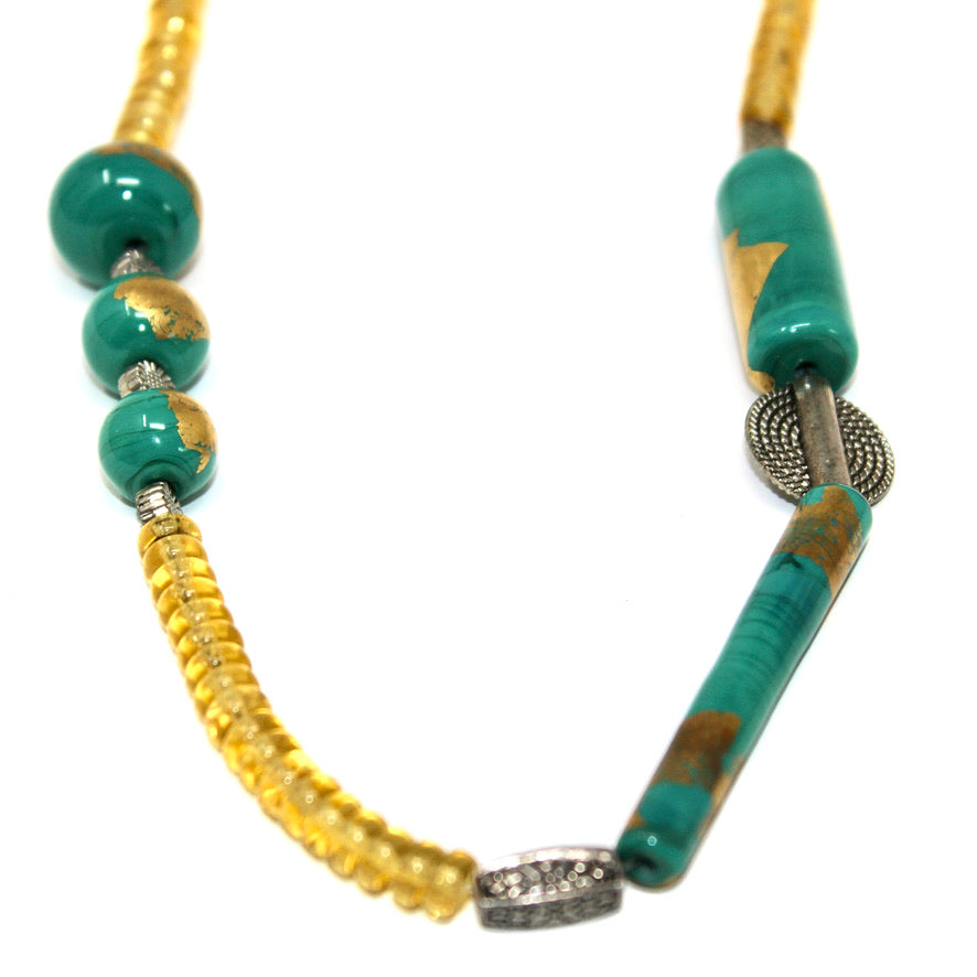 Murano Sautoir VinaVerde - Labelle Ikeya Création Originale - Collier