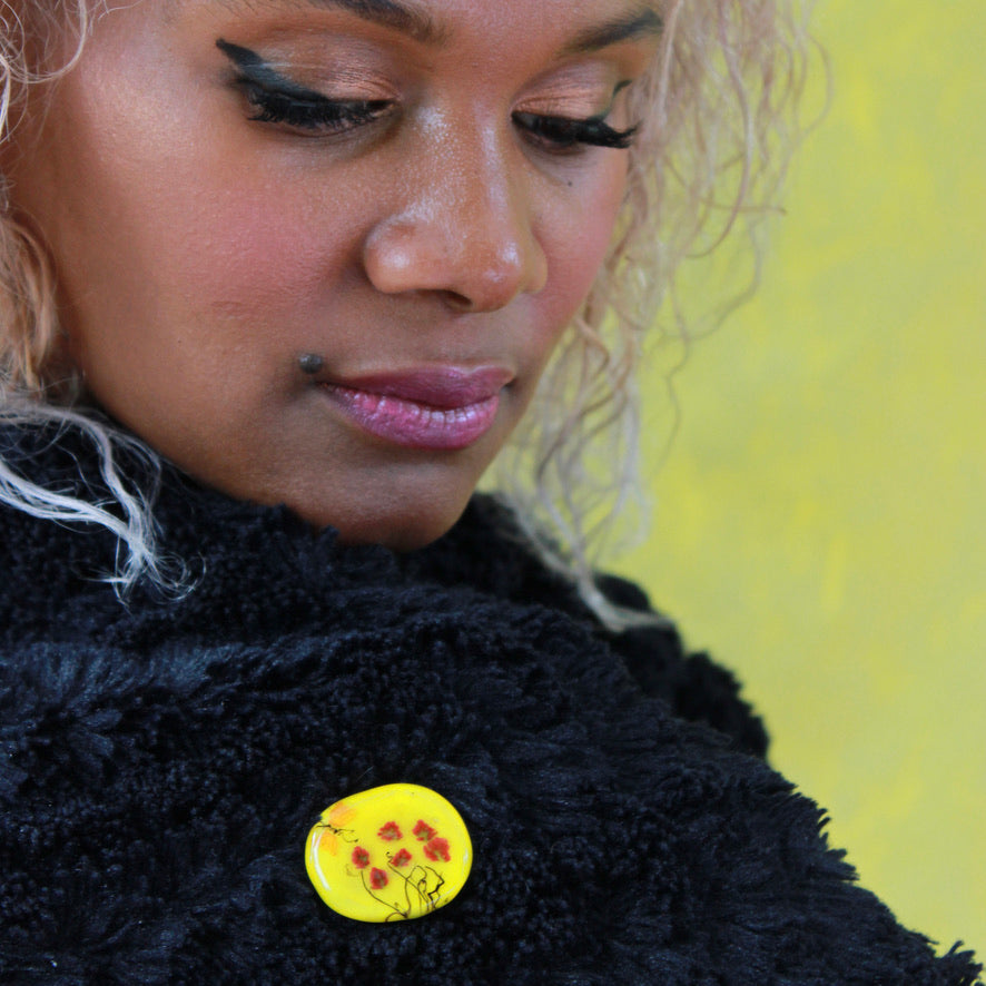 Broche Anémone Clown - Labelle Ikeya Création Originale - Broches