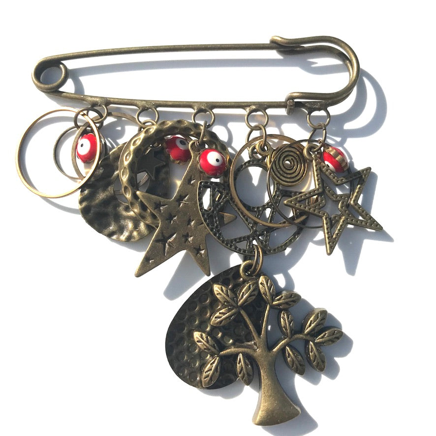 Arbre de vie Bronze - Labelle Ikeya Création Originale - Broches