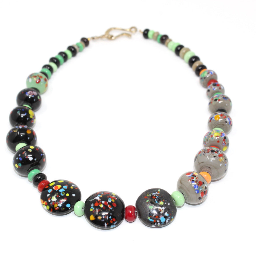 Terratata Terra Prestige Murano - Labelle Ikeya Création Originale - Collier