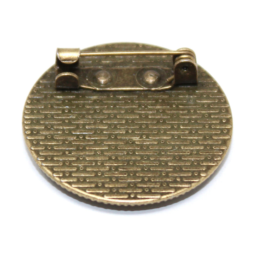 Broche Pin's Me Up Graphic Spirale - Labelle Ikeya Création Originale - Broches