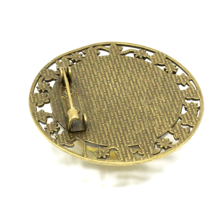 Lichen Jaune Broche - Labelle Ikeya Création Originale - Broches