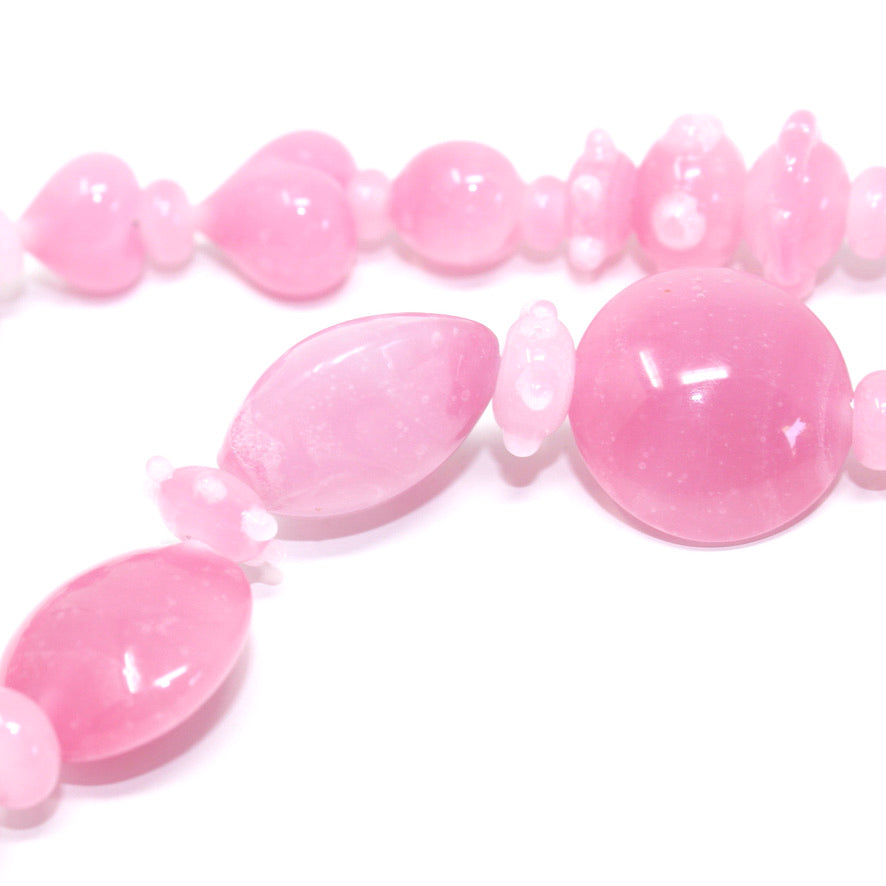 Rosarys Uni Vers L'Uni Rose Prestige - Labelle Ikeya Création Originale - Collier