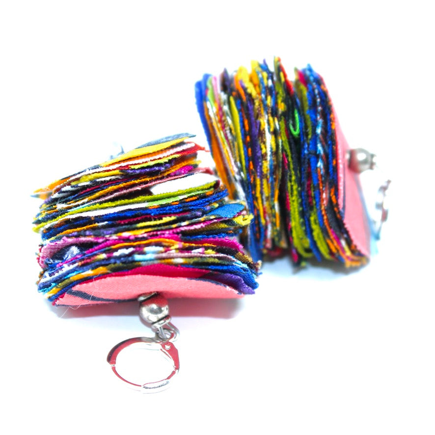 Wax Piti - Labelle Ikeya Création Originale - Boucles d'oreilles