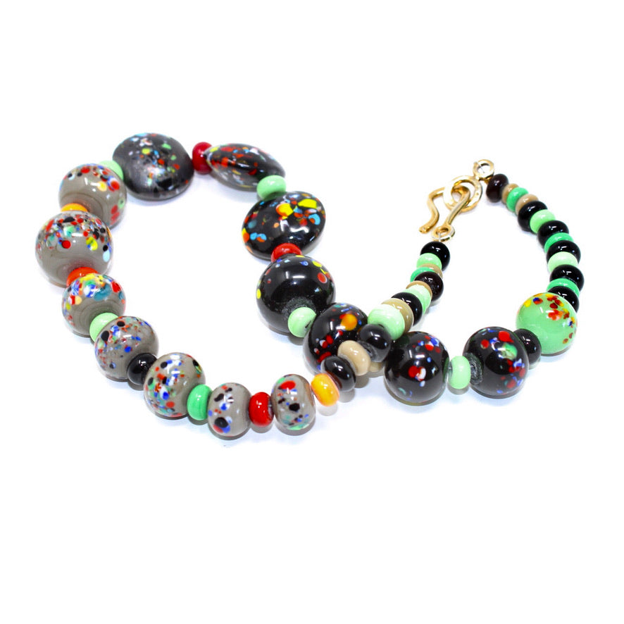 Terratata Terra Prestige Murano - Labelle Ikeya Création Originale - Collier