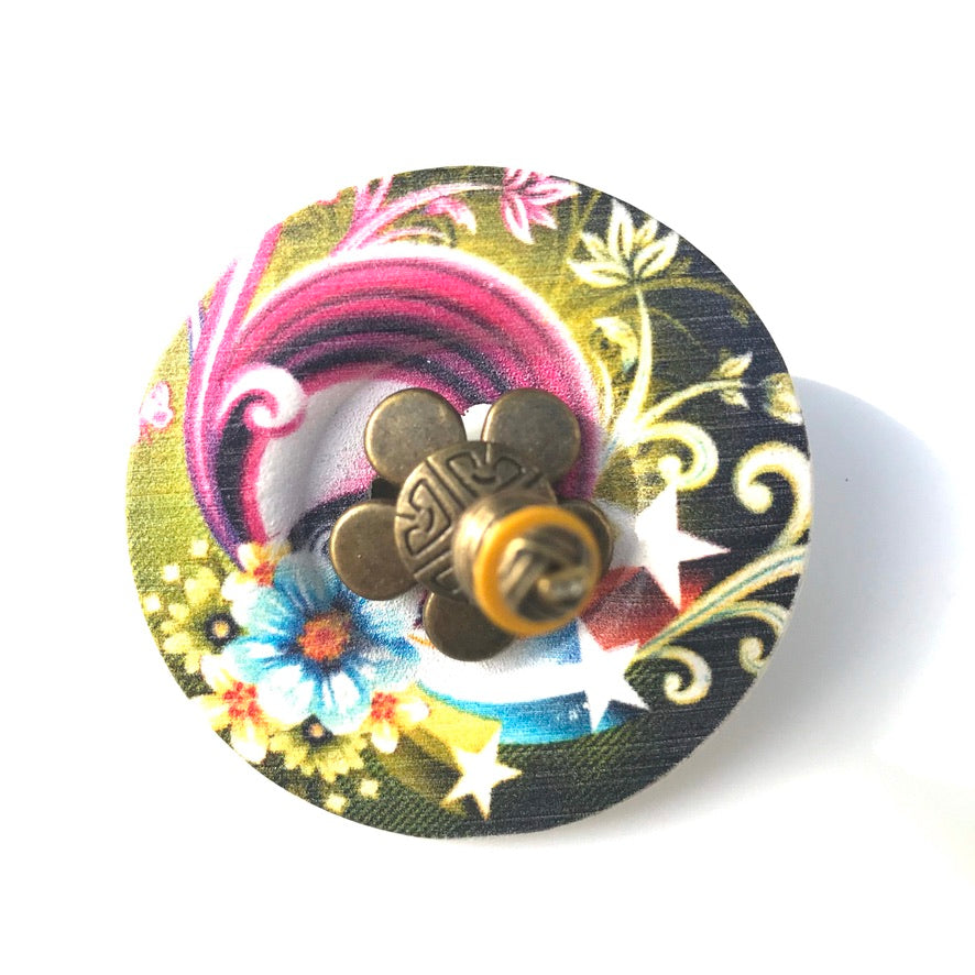 Magic Flower Broche - Labelle Ikeya Création Originale - Broches
