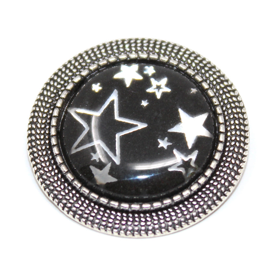 Broche Pin's Me Up Ciel Étoilé - Labelle Ikeya Création Originale - Broches