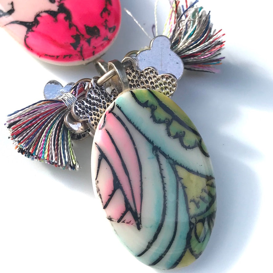 Lys Rose Broche - Labelle Ikeya Création Originale - Broches