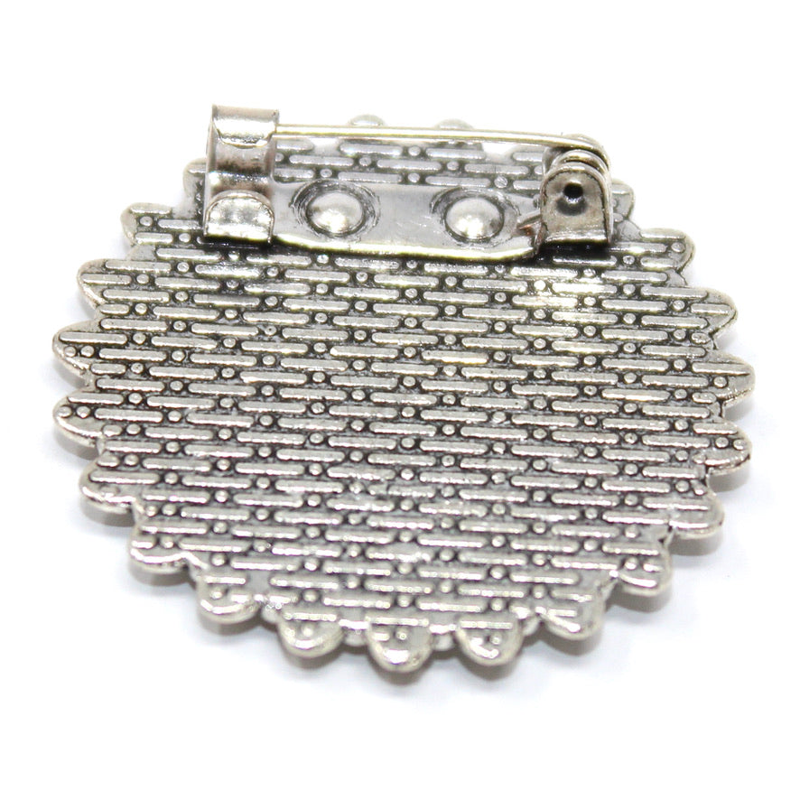 Broche Pin's Me Up Graphic Spirale - Labelle Ikeya Création Originale - Broches