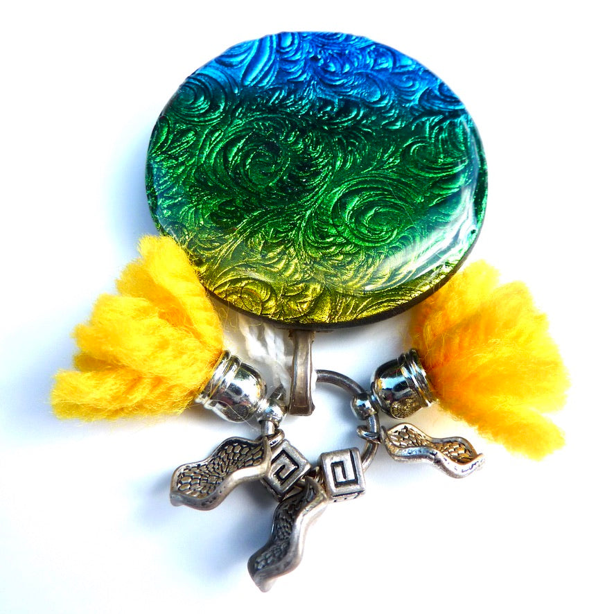 Fleurs Luminescentes - Labelle Ikeya Création Originale - Broches