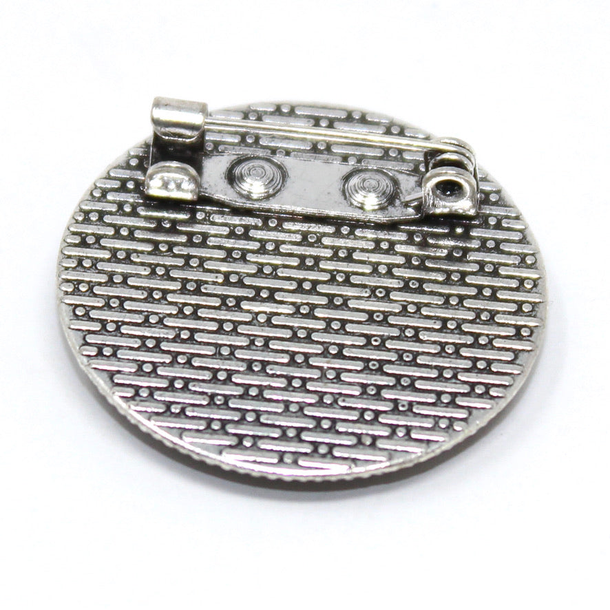 Broche Pin's Me Up Graphic Spirale - Labelle Ikeya Création Originale - Broches