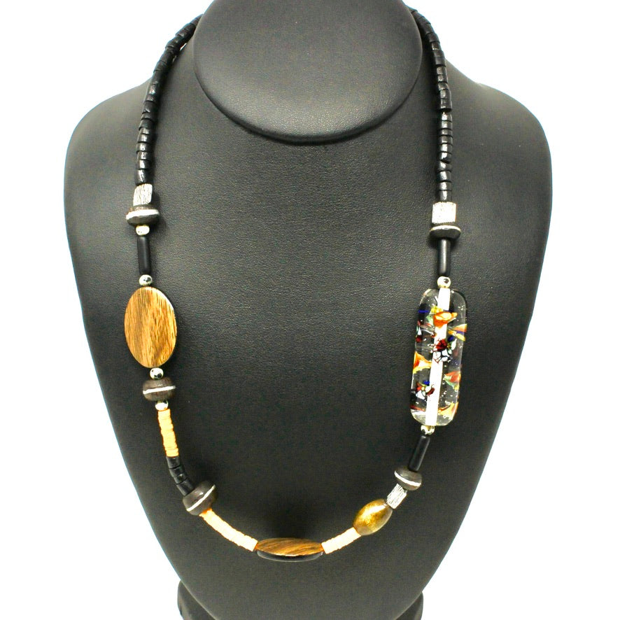 Heishi Boisia - Labelle Ikeya Création Originale - Collier