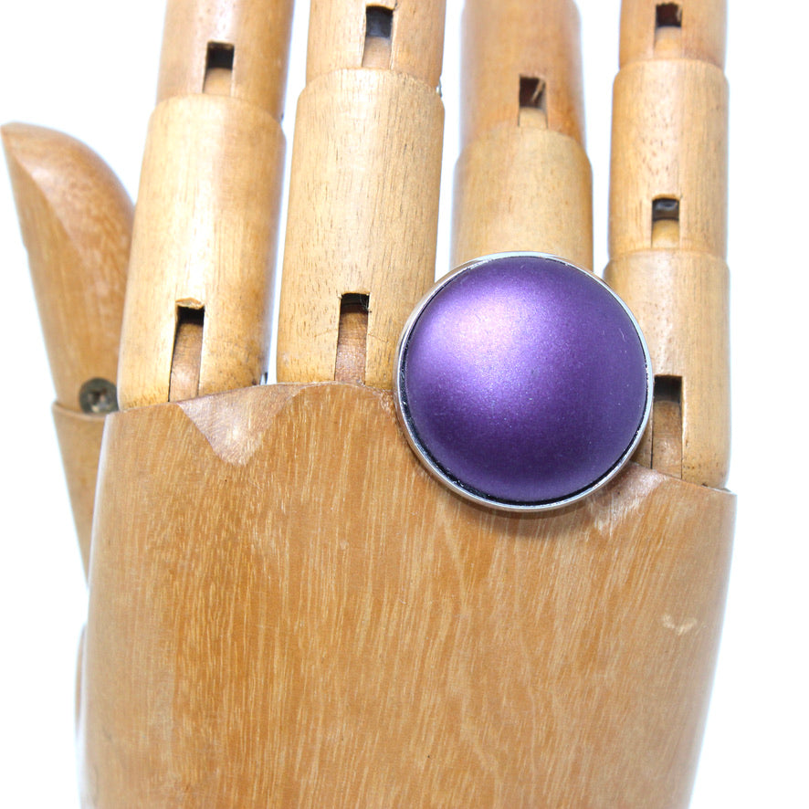 Bague Bohème Violette - Labelle Ikeya Création Originale - Parure