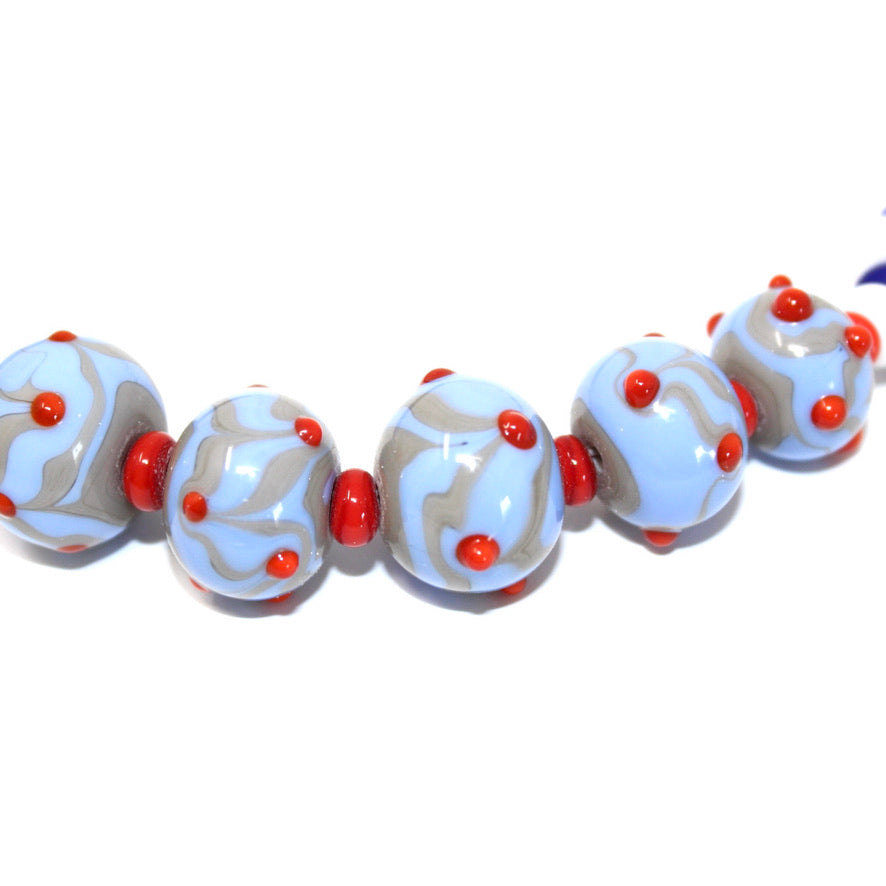 Harmonic Blues Prestige - Labelle Ikeya Création Originale - Collier