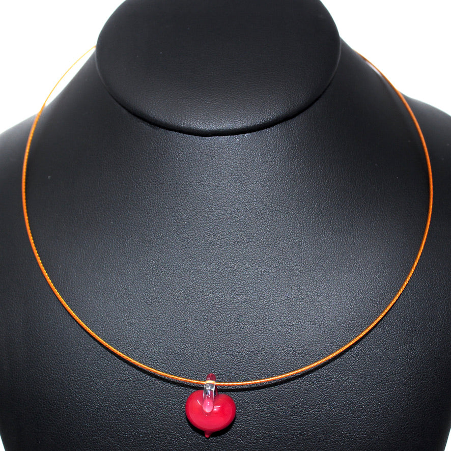 Cœur Color Ras de Cou - Labelle Ikeya Création Originale - Ras de cou