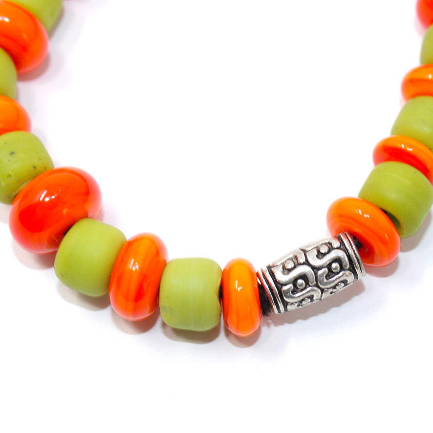 Orange Color Iconic Homo Murano - Labelle Ikeya Création Originale - Bracelets
