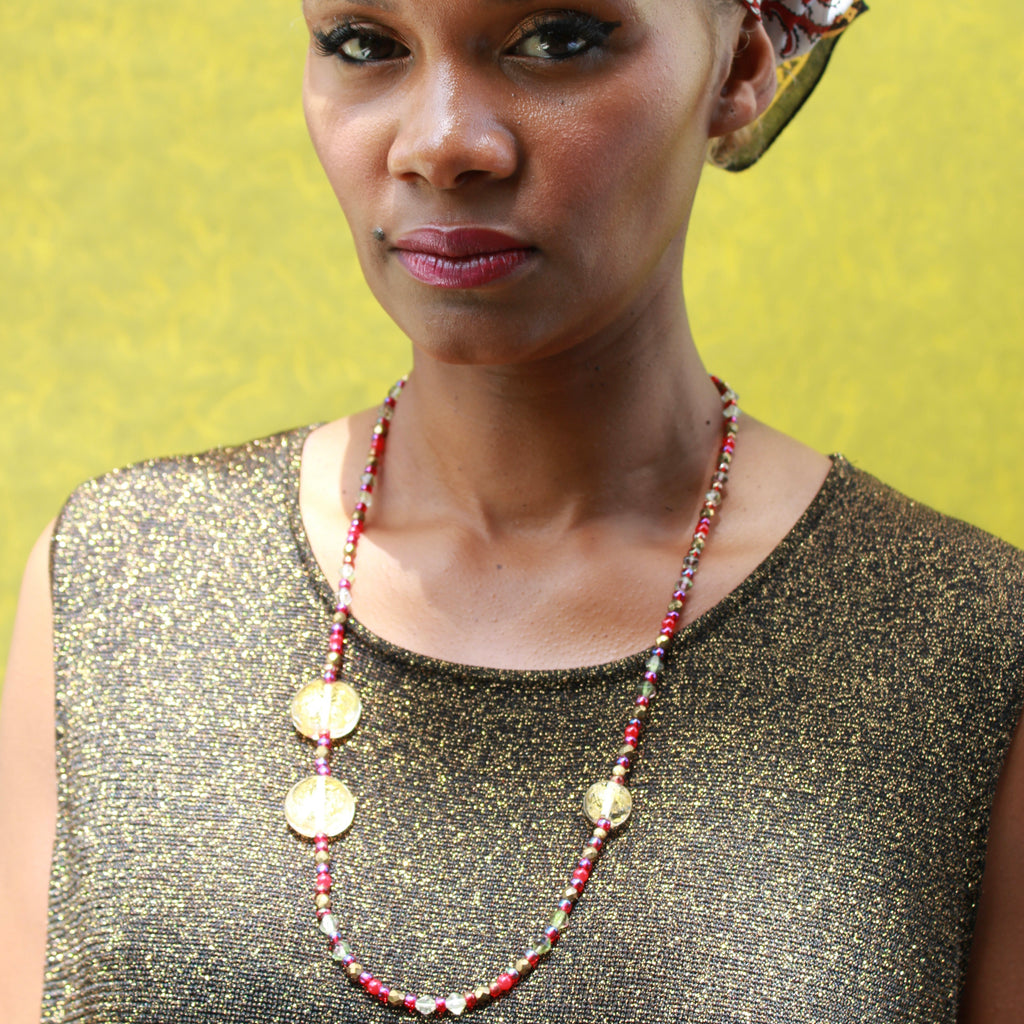 Telloro Sautoir Murano - Labelle Ikeya Création Originale - Sautoir