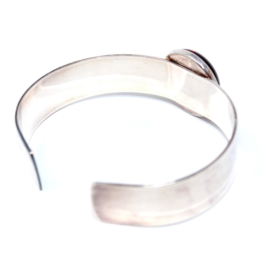 Manchette Cristal Bohème Rond Orange - Labelle Ikeya Création Originale - Parure