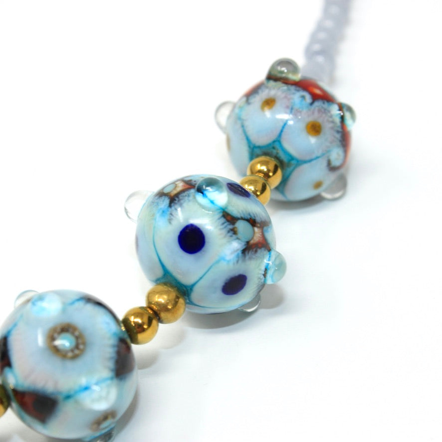 Bhanthaya Sautoir Murano - Labelle Ikeya Création Originale - Sautoir