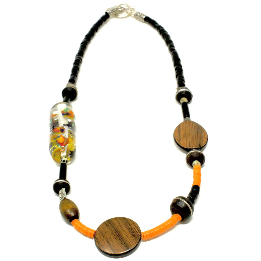 Heishi Boisia - Labelle Ikeya Création Originale - Collier