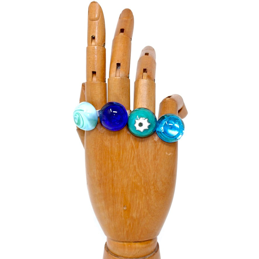 Goutte Bleu Roy - Labelle Ikeya Création Originale - Bague