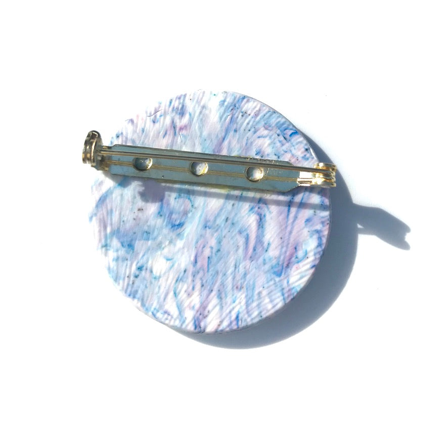 Nénuphar Jean - Labelle Ikeya Création Originale - Broches