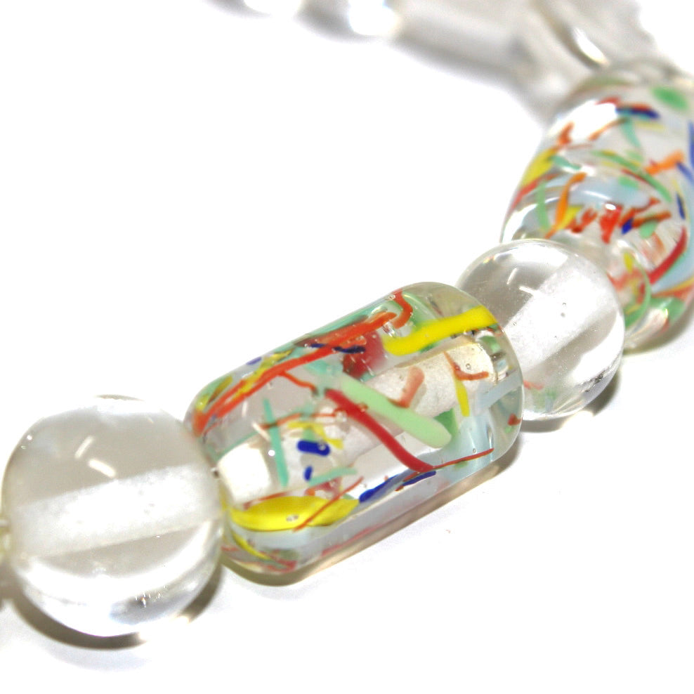 Cristal en Fête Murano Color Prestige - Labelle Ikeya Création Originale - Collier