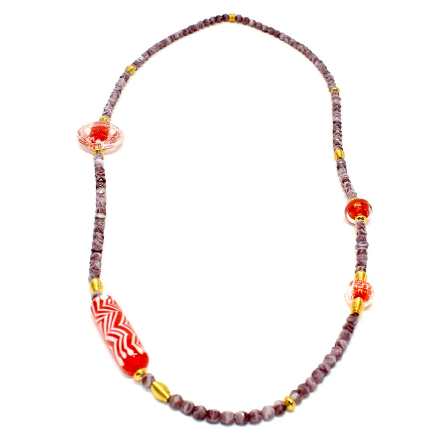 Ghanthara Sautoir Murano - Labelle Ikeya Création Originale - Sautoir