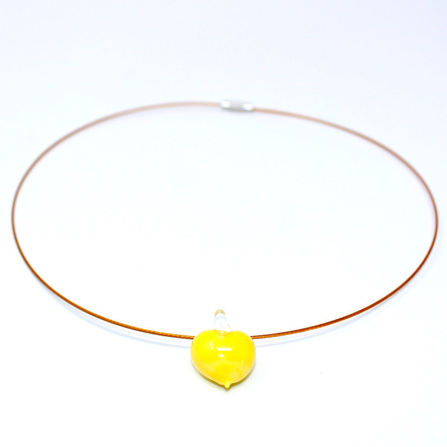 Cœur Color Ras de Cou - Labelle Ikeya Création Originale - Ras de cou