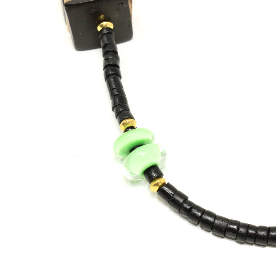 Cauri et Lagune - Labelle Ikeya Création Originale - Sautoir