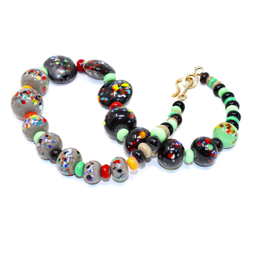 Terratata Terra Prestige Murano - Labelle Ikeya Création Originale - Collier